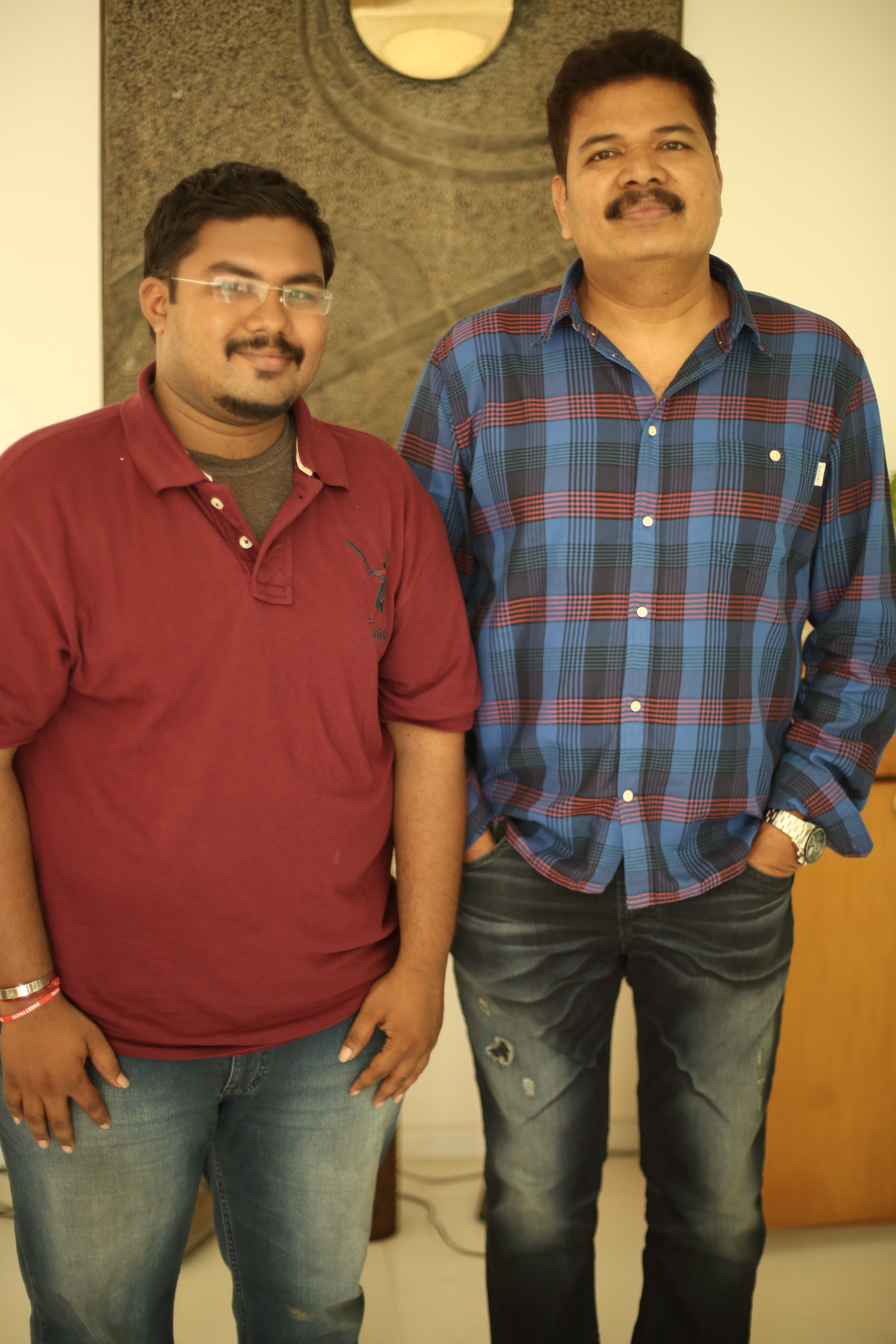 MANOJ YD with Shankar