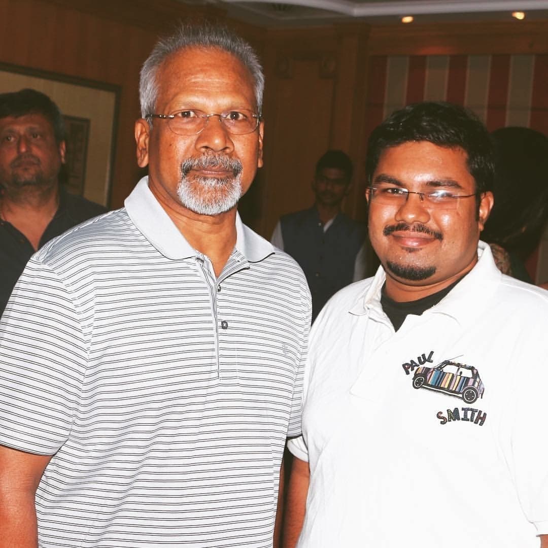 MANOJ YD with Mani Ratnam