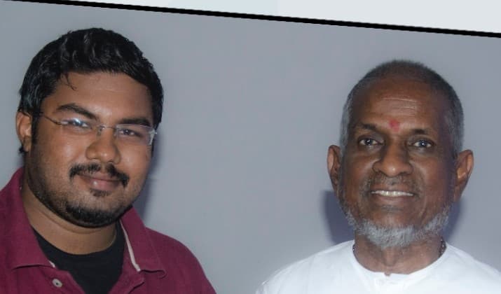 MANOJ YD with Ilaiyaraaja