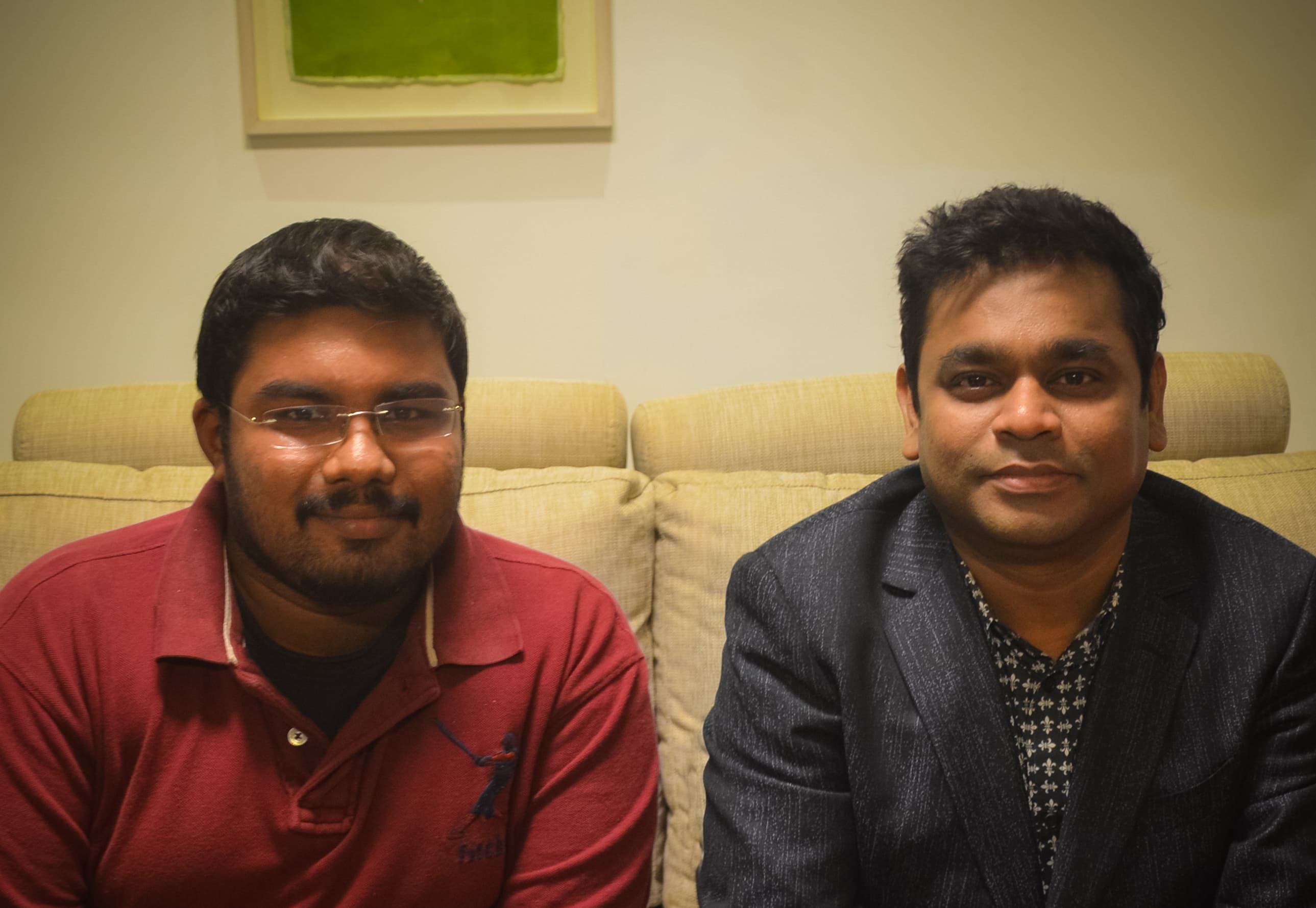 MANOJ YD with A.R. Rahman